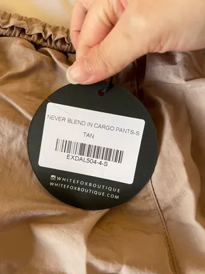 White Fox Tan Parachute Pants thumbnail 5