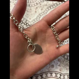 925 sterling silver bracket chunky cute 925 stamped thumbnail 3