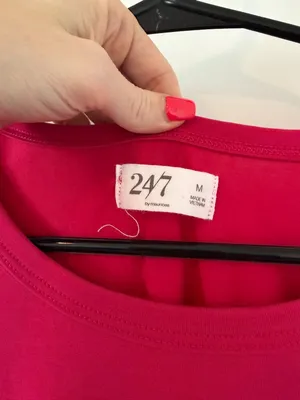 Maurices 24/7 Top Pink Size M thumbnail 2