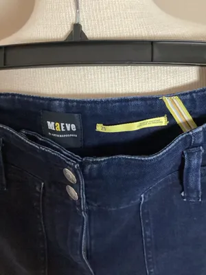 Maeve by Anthropologie The Colette High-Rise Wide-Leg Jeans Size 25 thumbnail 2