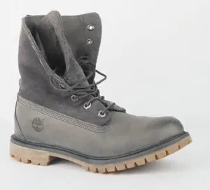 Timberland Anti-Fatique Style 8308A Faded Grey Leather Roll Top Earth Keepers thumbnail 1