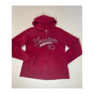 Carolina Gamecocks Full‑Zip Hoodie – Size L (Dark Red, Soffe Brand) thumbnail 7