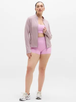 New Athleta XS Salutation Jacket Blush X-Small Regular thumbnail 4
