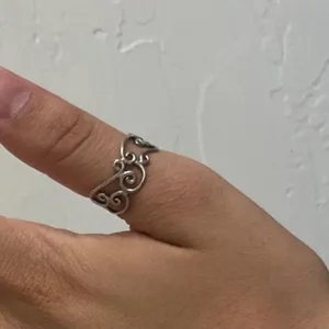 Waves Sterling Silver Ring Size 8 thumbnail 4