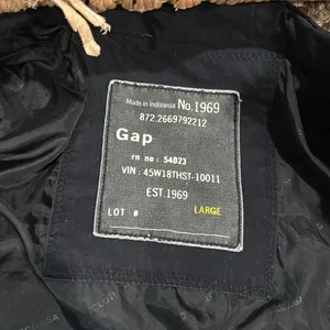 Gap Navy Blue Cargo Utility Jacket Size Large thumbnail 8