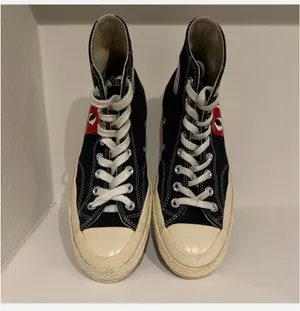 Converse Chuck Taylor Comme Des Garcons Play High Top Black thumbnail 5