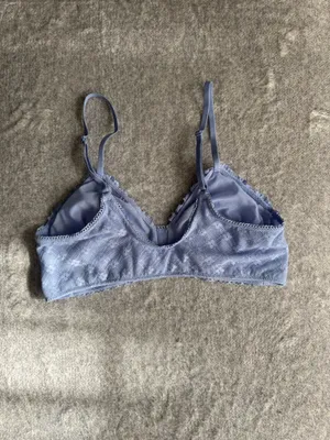 Aerie Picnic Lace Triangle Bralette thumbnail 2