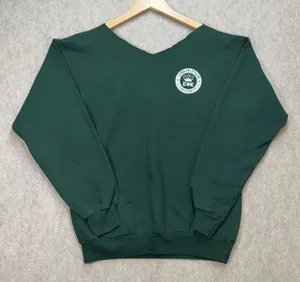 Gildan Sigma Phi Epsilon Women M Green Collegiate Retro Lounge Fraternity Sweatshirt thumbnail 1
