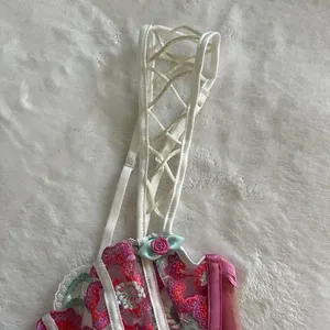 Festival Floral Underwire‎ Bra For Love & Lemons Women's Pink Bra thumbnail 4