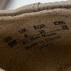 Life Stride Velocity Flats Womens 8 M Venti Taupe Patent Memory Foam Slip On thumbnail 7