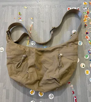 Lululemon olive green slouchy sling bag 6L thumbnail 1