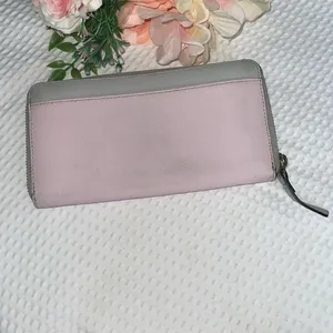 - ♠️ Kate Spade New York Staci Block Large Continental Wallet Nimbus Grey … thumbnail 2