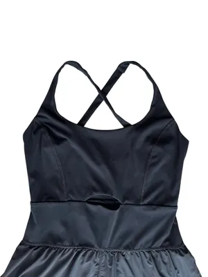 Free People FP Movement Women’s Righteous Runsie Black Racerback Shorts Romper M thumbnail 4