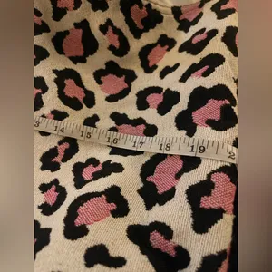 Stylish Leopard Print Tote Bag Black thumbnail 9