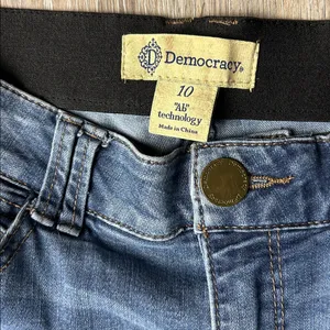 Democracy “Ab Technology” Skinny Jeans Size 10 thumbnail 3
