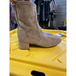 GENTLE SOULS - Emily Suede Side Zip Boot Size 8.5 Tan thumbnail 3