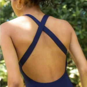 Andie Swim The Tulum One‎ Piece Swimsuit Navy Size Medium NWT thumbnail 2