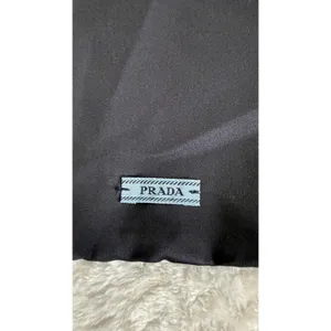 Prada Black Satin Drawstring Dust Bags Set of 2 for Shoes or Accessories thumbnail 4