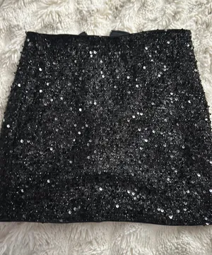 sparkly skirt Black thumbnail 1