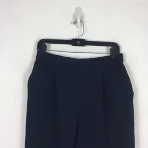 Anthropologie Marin Navy Copley Tapered Pull On Trouser Pants Size Small Preppy thumbnail 5