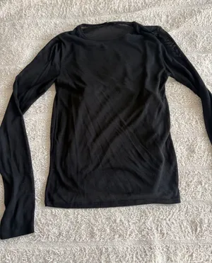 Zara sheer top with built in tank thumbnail 1