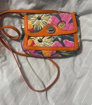 Vera Bradley Crossbody Bag Floral thumbnail 1