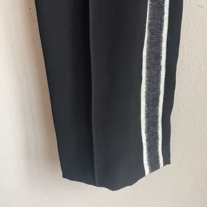 DREW Pants Isabella Striped Black Pants thumbnail 10