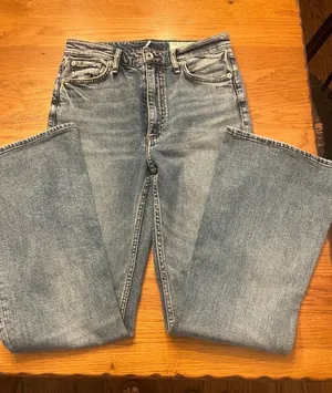 rag & bone Women’s Light Blue Bootcut Jeans thumbnail 1
