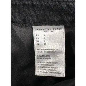 American Eagle‎ Skirt Women 6 High Rise A Line Button Front Denim thumbnail 8