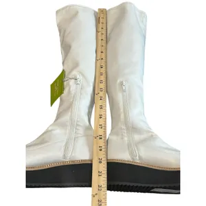 New Gianni Bini Sz‎ 7 Marfisia Platform Over-Knee-Boot White Lightweight #S131-5 thumbnail 7