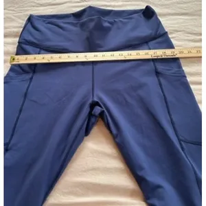 Fabletics PowerHold On-The-Go High-Waisted Pocket Leggings Navy Blue 2X NEW thumbnail 4