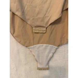 Spanx by Sara Blakely Womens 2X Bodysuit Shapewear Tan Sleeveless Scoop‎ Neck thumbnail 3