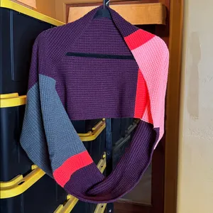 NWOT Under Armour Women's Favorite Waffle Infinity Knit Scarf One Size thumbnail 5