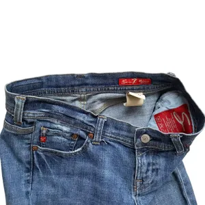 Seven7 Womens Low Rise Ankle Crop Jeans Size 24 Medium Wash Stretch Denim thumbnail 9