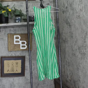 Becca Womens Standard Cabo High-Neck Dress 71160571 Emerald Green S thumbnail 2