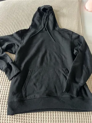 refuge Black Oversized Hoodie thumbnail 1