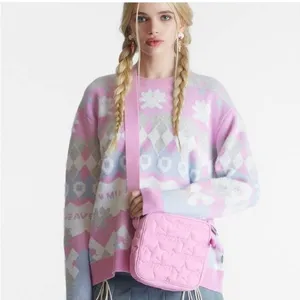 NWT Heaven by Marc Jacobs Padded Box Crossbody Bag Pink thumbnail 5