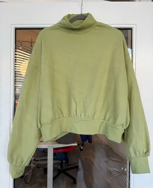 Green asos sweater  thumbnail 2