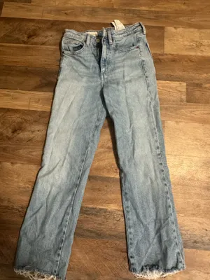ZARA Straight Jeans thumbnail 1