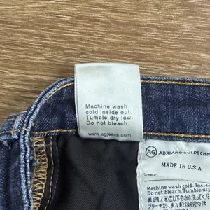 AG Adriano Goldschmied Stevie Jeans Women's 27R Low Rise Slim Straight Made USA thumbnail 8