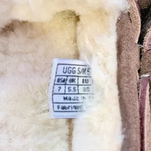 UGG Womens‎ Dakota Slippers Size 7 Brown Slip On Loungewear Shoes Cozy 5612 thumbnail 5