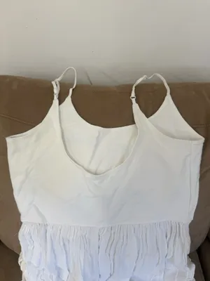 Aerie White Maxi Dress thumbnail 8