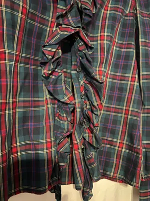 American living plaid polo thumbnail 2