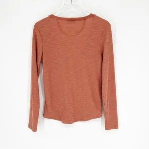 VICI Long Sleeve Henley Top Women's Size S Rust Boho‎ thumbnail 3