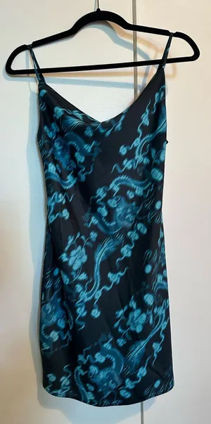 Urban Outfitters UO Mallory Cowl Neck Slip Dress thumbnail 1