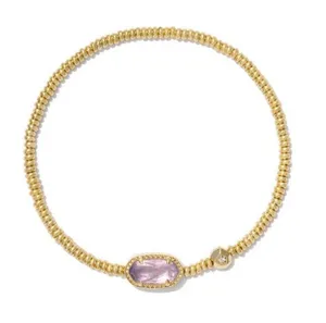 Kendra Scott Grayson Gold Stretch Bracelet thumbnail 1