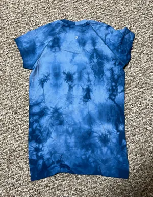 Lululemon Swiftly Tech Short Sleeve Blue  thumbnail 3