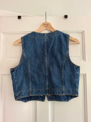 Universal Threads denim vest thumbnail 4