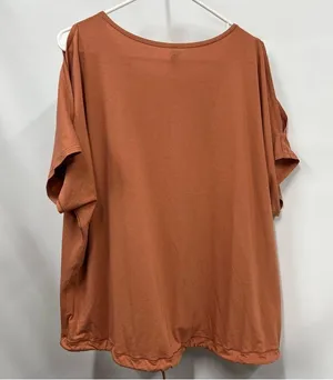 Lululemon size 12 Canyon Rock Renew The Day T Shirt Pima cotton blend thumbnail 2