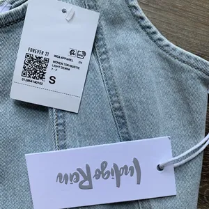 NWT Indigo Rein Forever 21 Light Blue Denim Tank Top S thumbnail 2